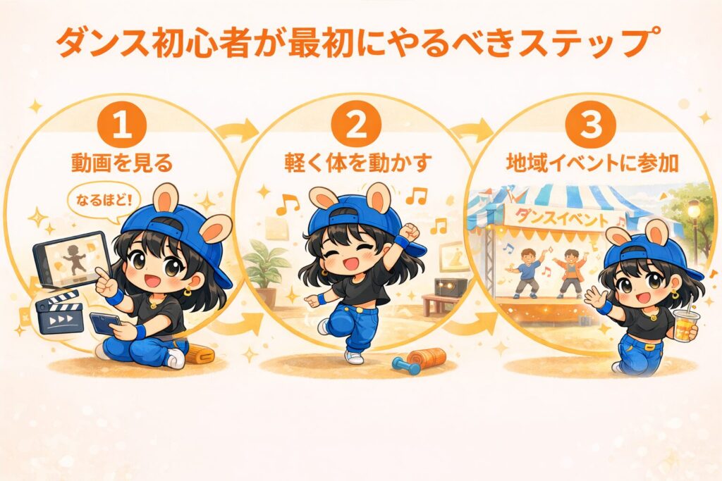 初心者がすべき3つのステップ